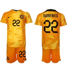 Men FIFA 2022 Netherlands Soccer Jersey 010