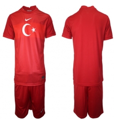 Mens Turkey Short Soccer Jerseys 003