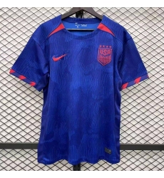 Men USA Soccer Jerseys Away Blue