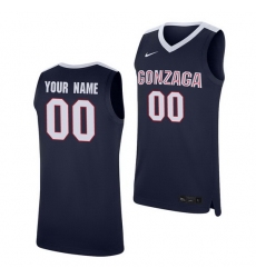 Gonzaga Bulldogs Custom Navy Replica Jersey