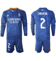 Men Real Madrid Long Sleeve Soccer Jerseys 543