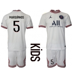 Kids Paris Saint Germain Soccer Jerseys 012