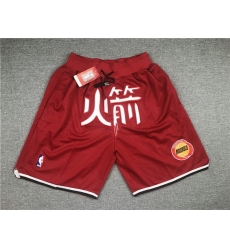 Houston Rockets Basketball Shorts 002