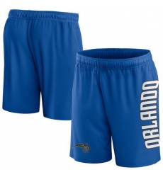 Men Orlando Magic Blue Post Up Mesh Shorts 