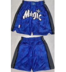 Men Orlando Magic Blue Shorts