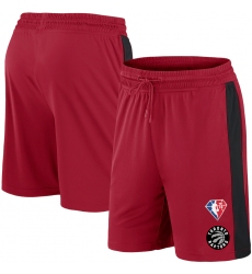 Men Toronto Raptors Red Shorts