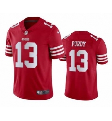 Toddler San Francisco 49ers 13 Brock Purdy Red Vapor Untouchable Limited Stitched Football Jersey