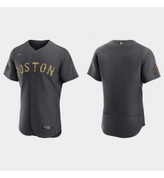 Men Boston Red Sox 2022 Mlb All Star Game Authentic Charcoal Jersey