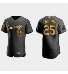 Men Chicago White Sox Andrew Vaughn 2022 Mlb All Star Game Authentic Black Men Jersey