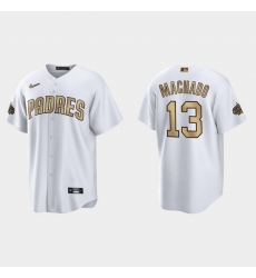 Men Manny Machado San Diego Padres 2022 Mlb All Star Game White  Jersey