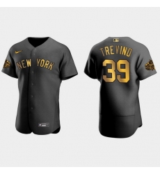 Men New York Yankees Jose Trevino 2022 Mlb All Star Game Black Men Jersey