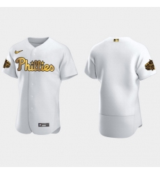 Men Philadelphia Phillies 2022 Mlb All Star Game White Gold Men Jersey