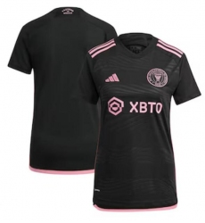 Women's Inter Miami CF adidas Black 2023 La Noche Replica Jersey