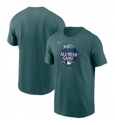 Men All Star 2023 Teal Game Logo T Shirt