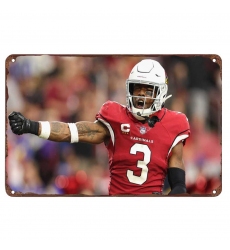 Arizona Cardinals Aluminum Sign 12x8 Inch Budda Baker 006