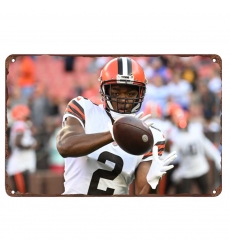 Cleveland Browns Aluminum Sign 8x12 Inch Amari Cooper 003