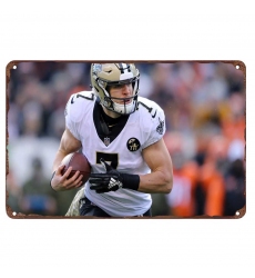 New Orleans Saints Aluminum Sign 12x8 Inch Taysom Hill 002