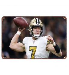 New Orleans Saints Aluminum Sign 12x8 Inch Taysom Hill 004