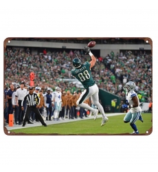 Philadelphia Eagles Aluminum Sign 12x8 Inch Dallas Goedert 006