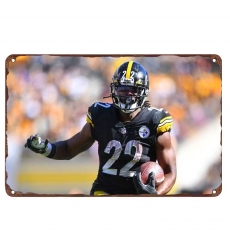 Pittsburgh Steelers Aluminum Sign 12x8 Inch Najee Harris 003