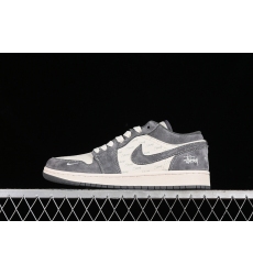 AIR JORDAN 1 LOW WHITE GREY SJ9950 010