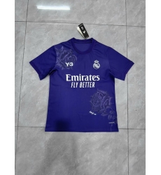 Men 2024 2025 Soccer Jersey Real Madrid CF Purple