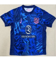 Men 2024 2025 Soccer Jersey atletico madrid Blue