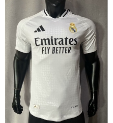 Men 2024 Soccer Jersey Real Madrid CF White