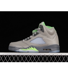 AIR JORDAN 5 RETRO 2022 SILVER GREEN BEAN FLINT GREY DM9014 003