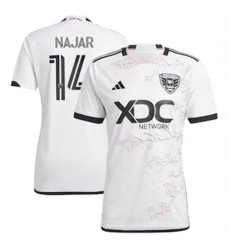 Men D.C. United Andy Najar 2023 24 Away Replica White