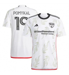 Men FC Dallas Paxton Pomykal 2023 24 Away Replica White