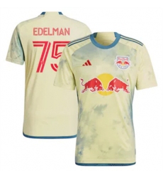 Men New York Red Bulls Daniel Edelman 2023 24 Daniel Patrick Replica Yellow