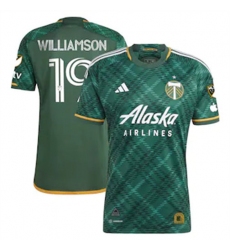 Men Portland Timbers Eryk Williamson 2023 24 Home Replica Green