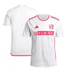 Men St. Louis City SC Blank 2024 25 Away Replica White