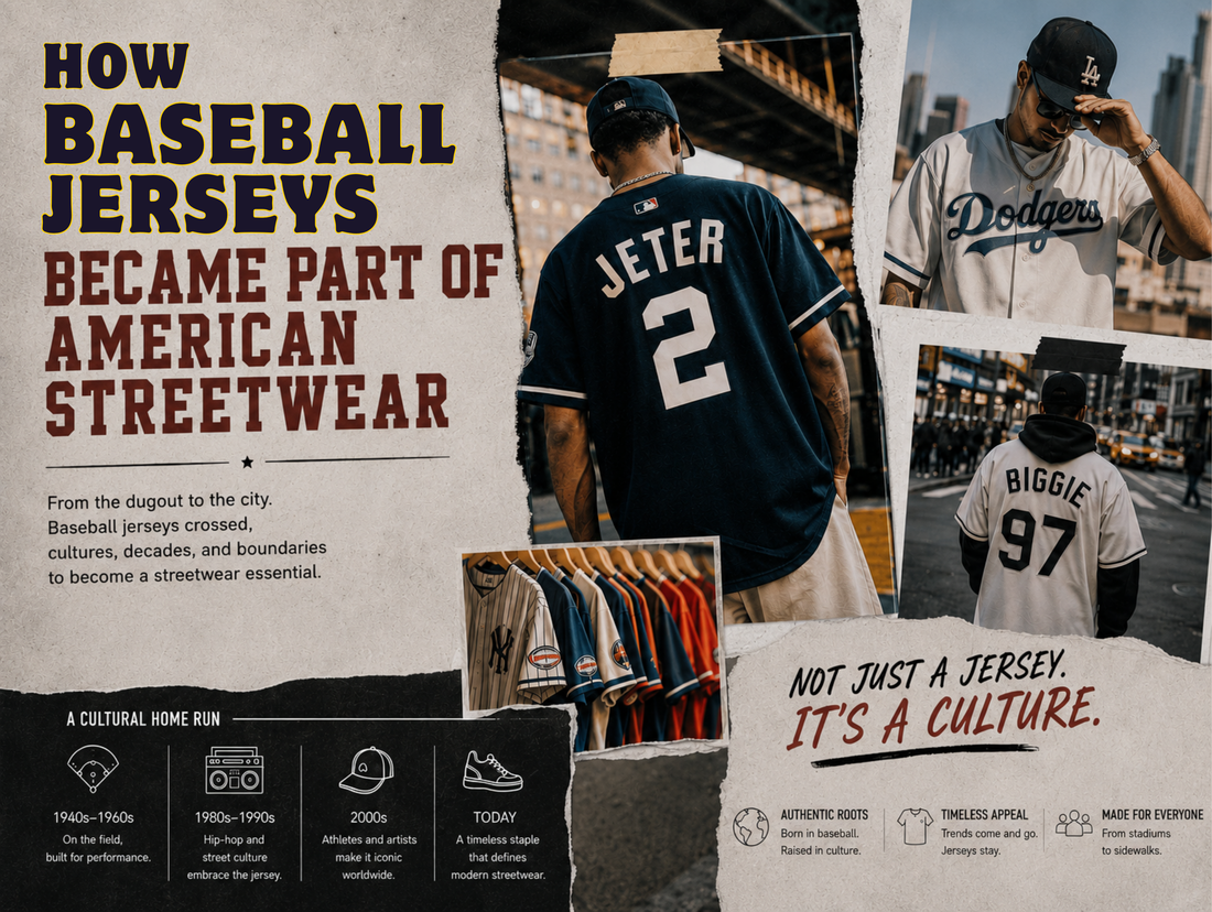 How Baseball Jerseys Became Part of American Streetwear