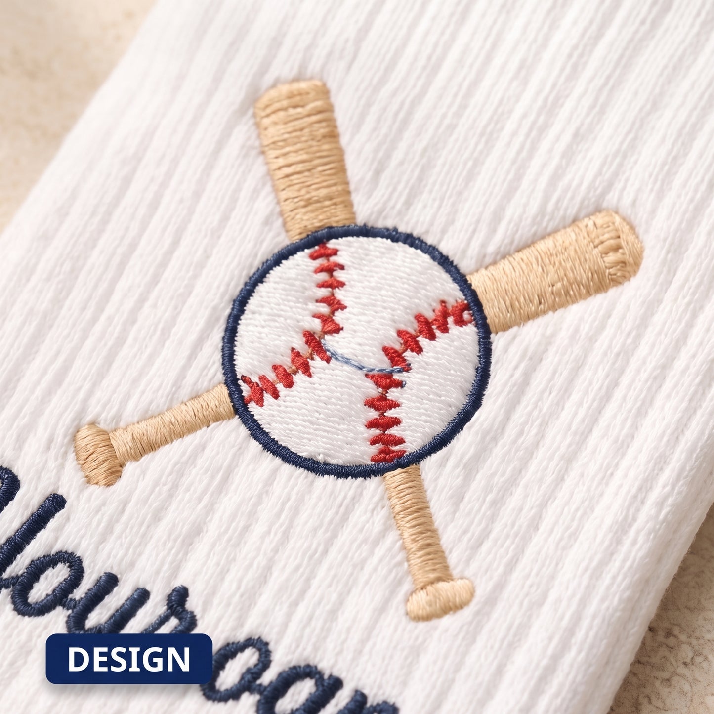 Personalized Embroidered Baseball Socks | Custom Name & Number