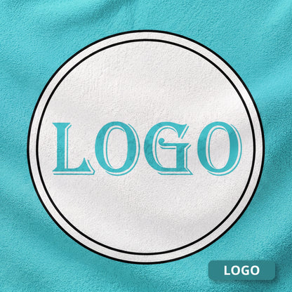 Custom Baseball Team Logo Beach Towel | Personalized Name & Number!