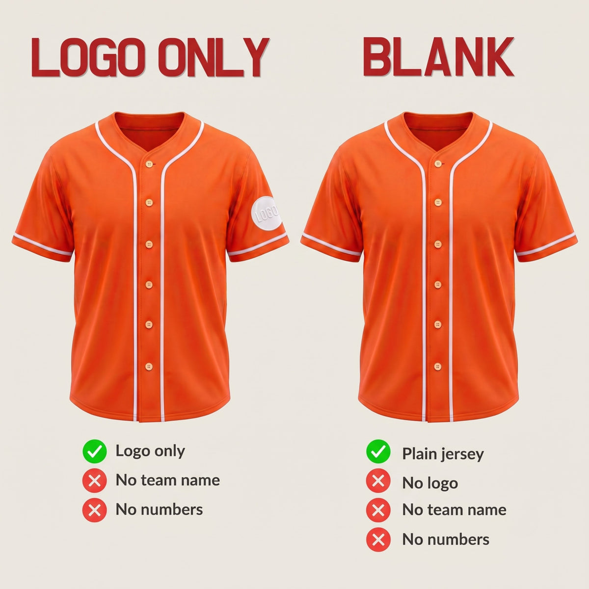 Custom Vibrant Orange Split-Flex Jersey | Personalized Dual-Chest Button-Down Shirt | Y2K Streetwear Layering Top