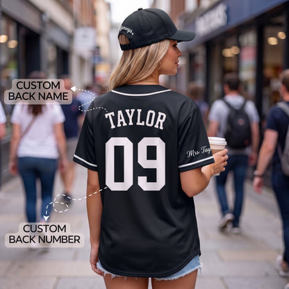 Custom Phantom Black Split-Flex Jersey | Personalized Dual-Chest Button-Down Shirt | Y2K Streetwear Layering Top