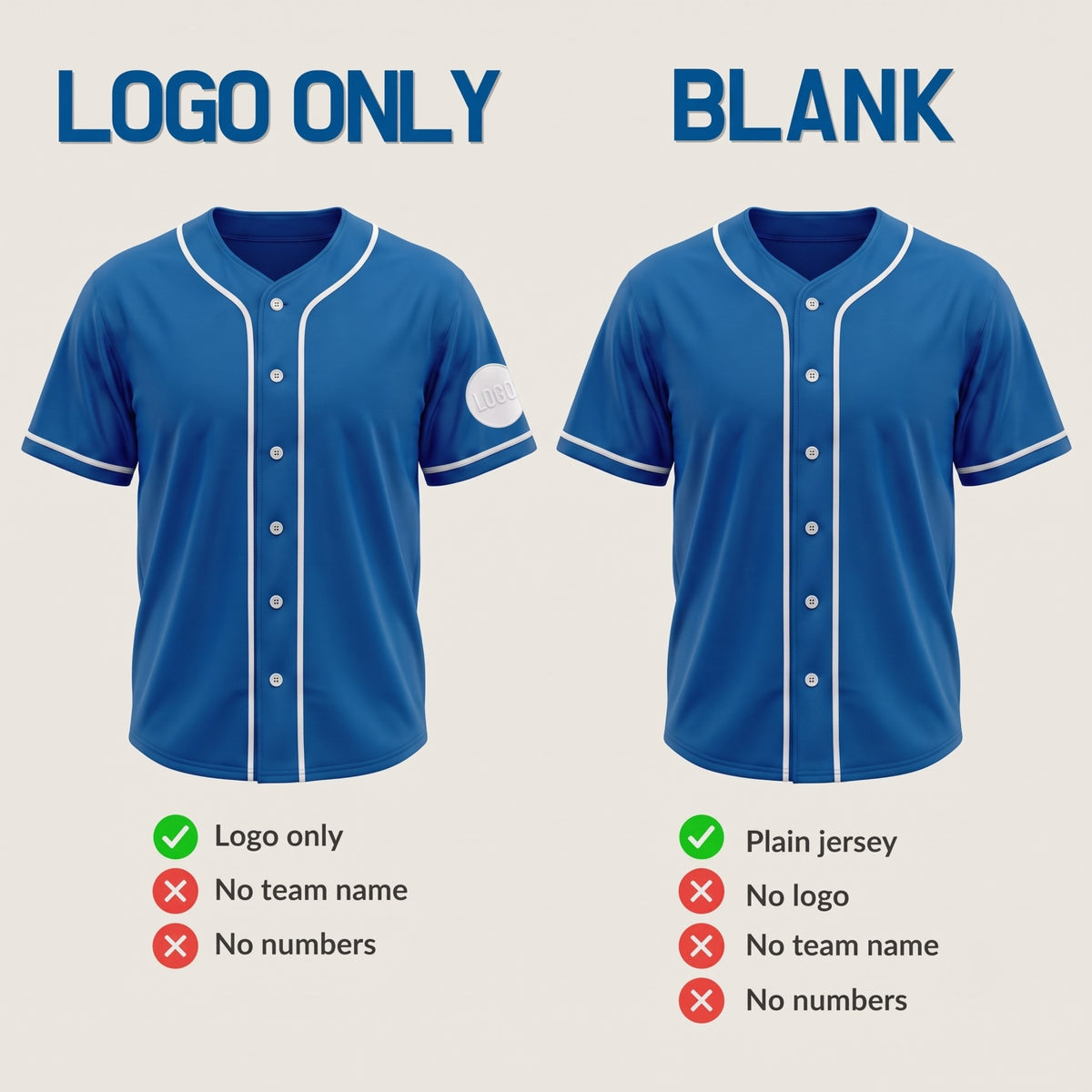 Custom Cobalt Blue Split-Flex Jersey | Personalized Dual-Chest Button-Down Shirt | Y2K Streetwear Layering Top