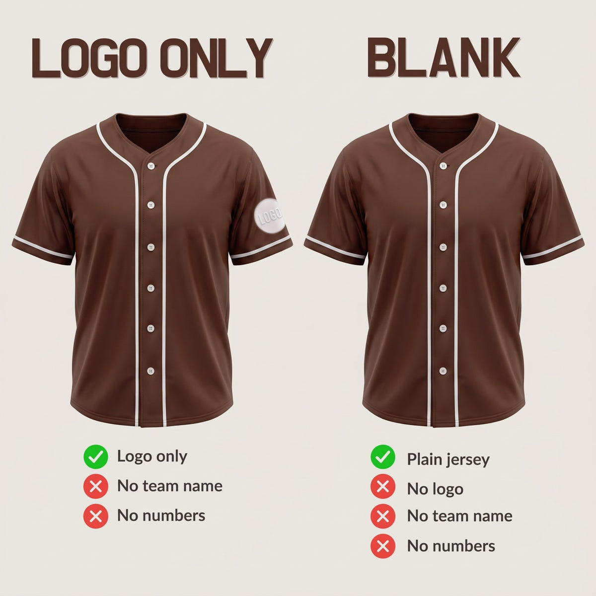 Custom Earth Brown Split-Flex Jersey | Personalized Dual-Chest Button-Down Shirt | Y2K Streetwear Layering Top