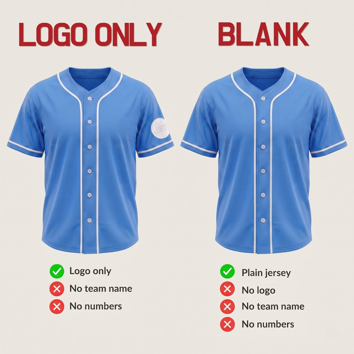 Custom Powder Blue Split-Flex Jersey | Personalized Dual-Chest Button-Down Shirt | Y2K Streetwear Layering Top