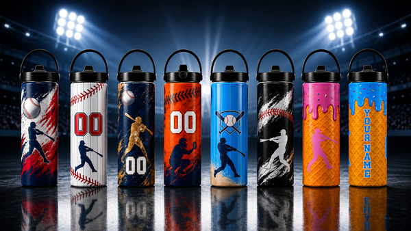 Custom Baseball Water Bottle | Perfect Match for Your Jersey