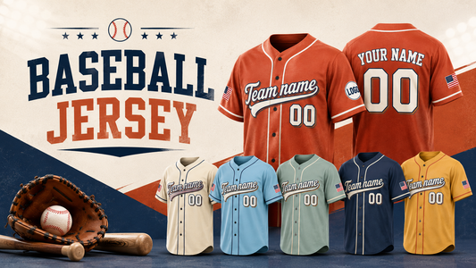 Custom Vintage Baseball Jersey – Personalized Team Name & Number
