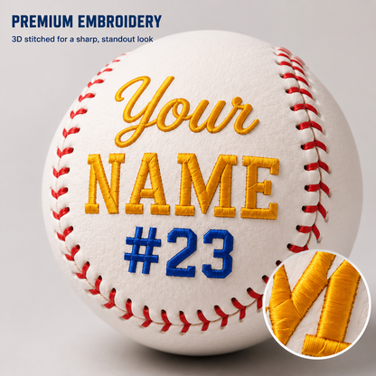 MVP Pro-Embroidered Baseball (Fully custom)