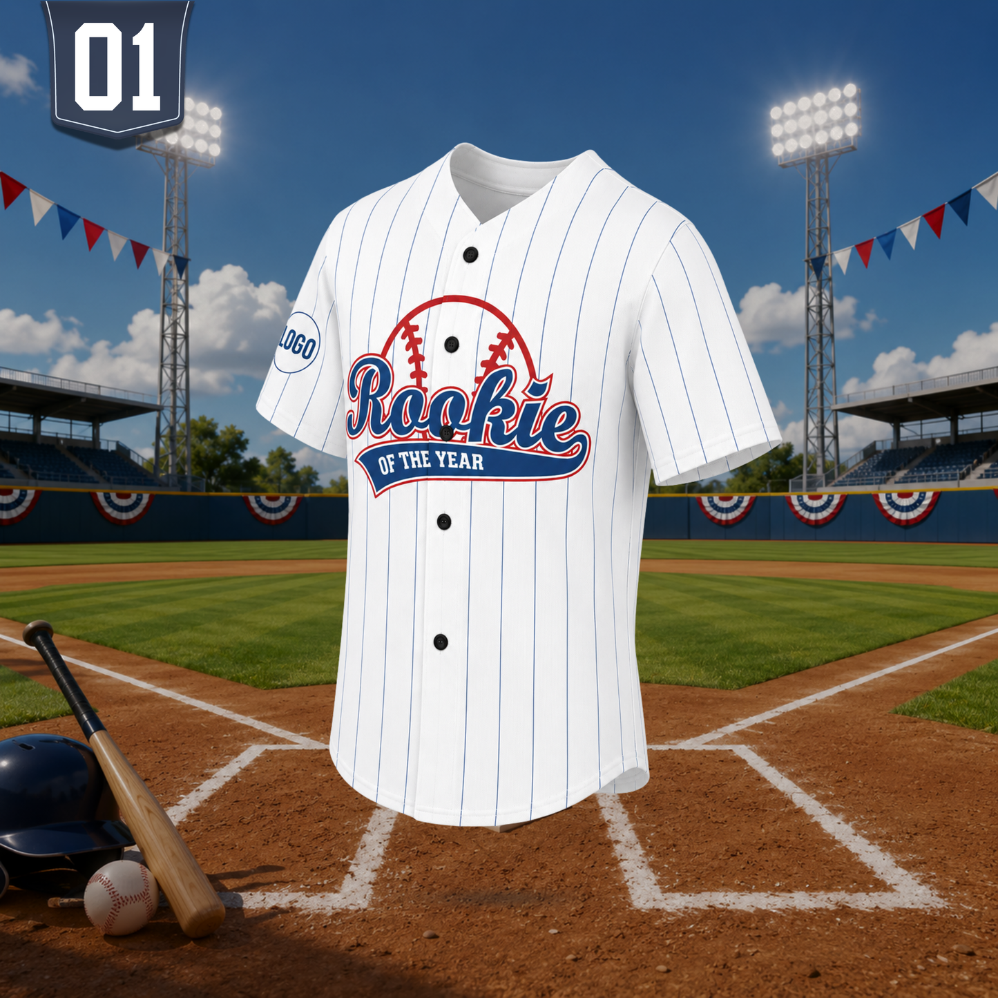 Personalized Mommy Daddy Of the Rookie Baseball Jersey