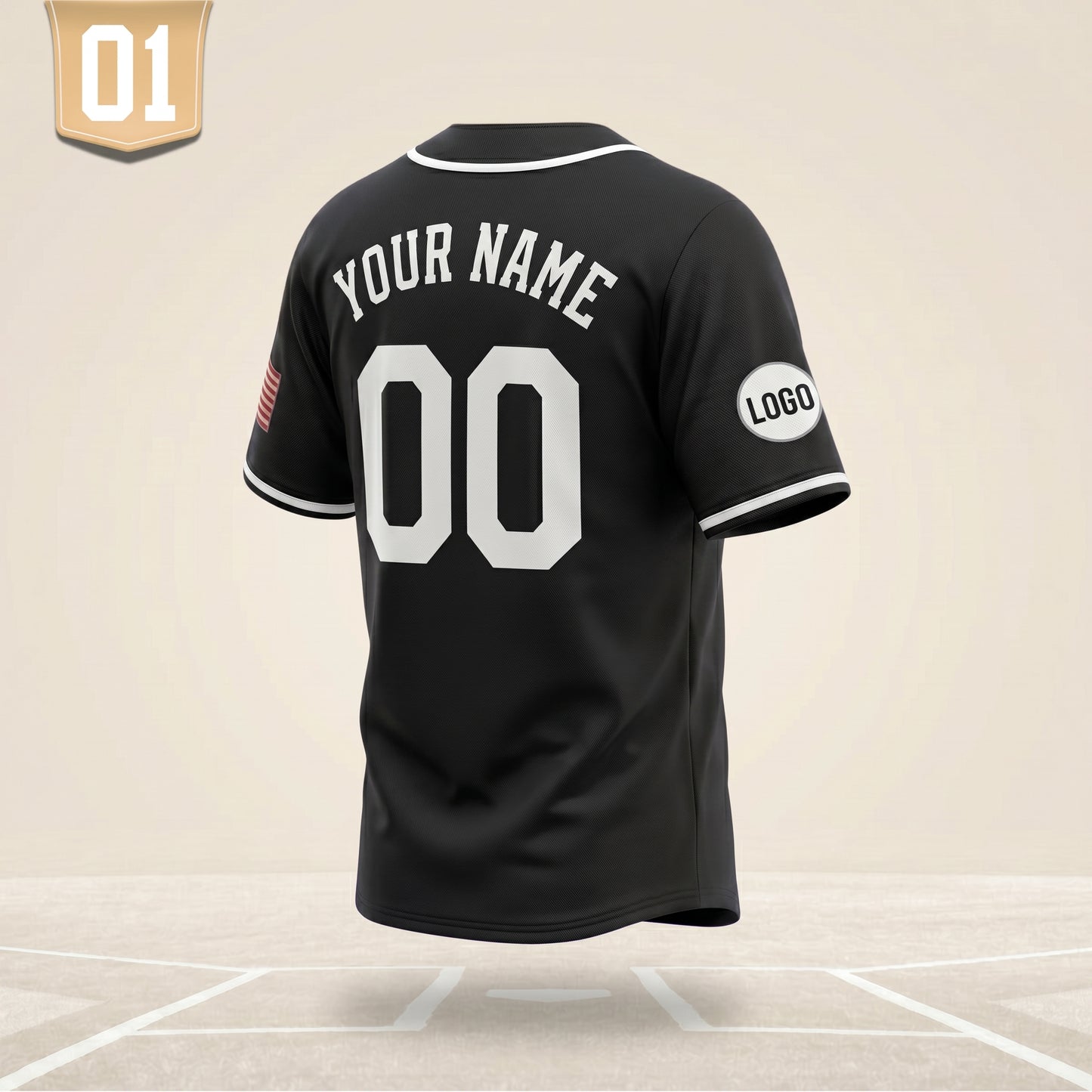 Premium Custom Baseball Jersey – Design Your Own Team Name & Number