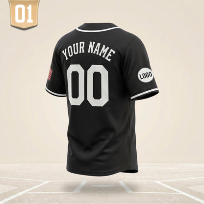 Premium Custom Baseball Jersey – Design Your Own Team Name & Number