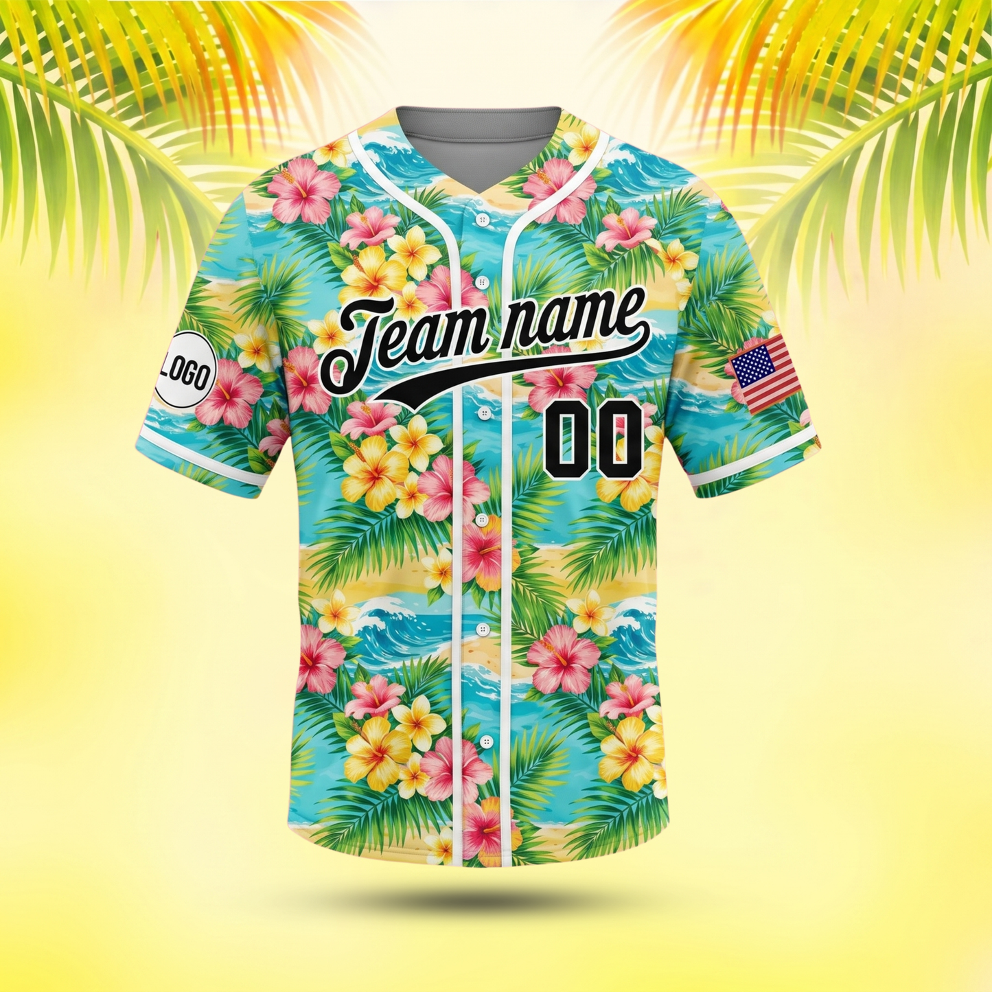 Hawaiian Baseball Jersey