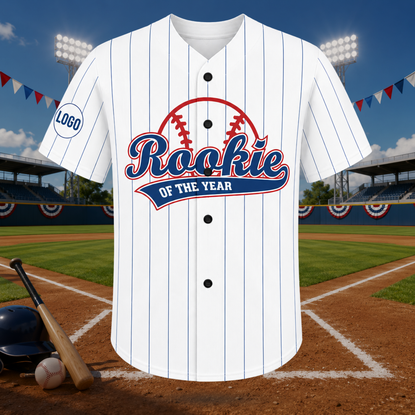 Personalized Mommy Daddy Of the Rookie Baseball Jersey